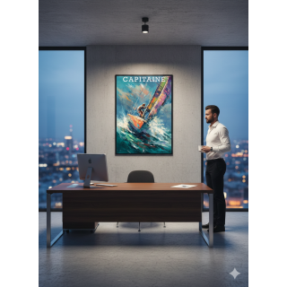 Affiche Capitaine - dématérialisée