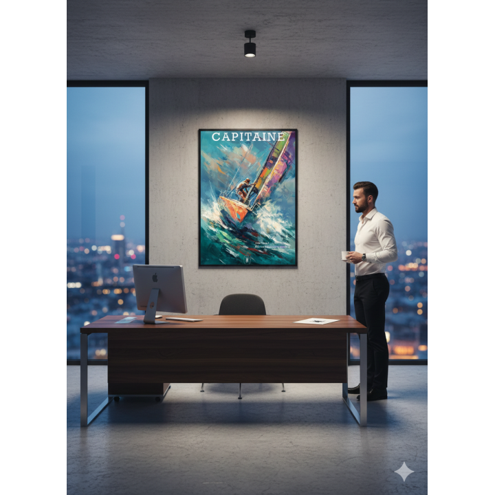 Affiche Capitaine - dématérialisée