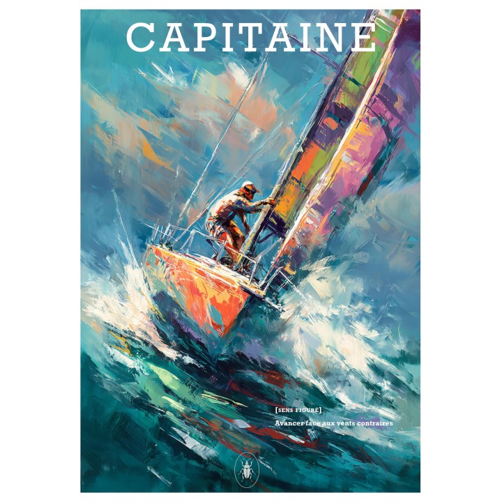 Affiche Capitaine - dématérialisée