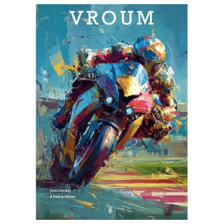 Affiche Vroum - dématérialisée