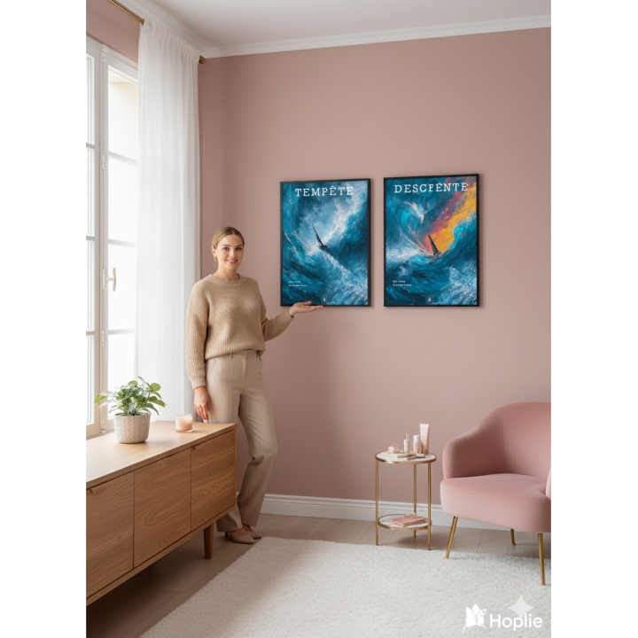 Affiche Tempête - dématérialisée