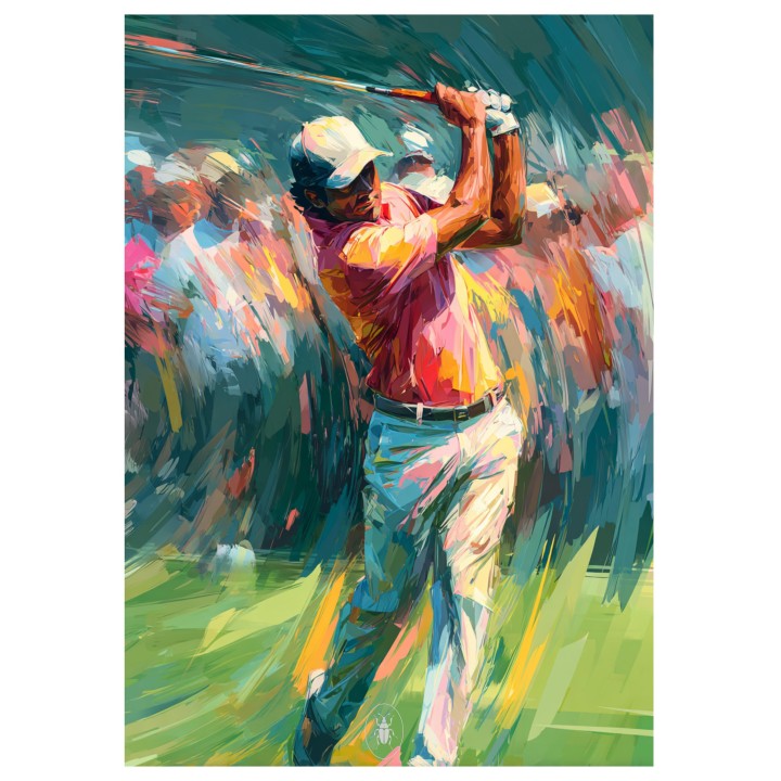 Affiche Golf - dématérialisée