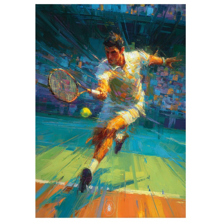 Affiche Tennis - dématérialisée