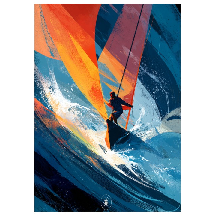 Affiche Voile - dématérialisée