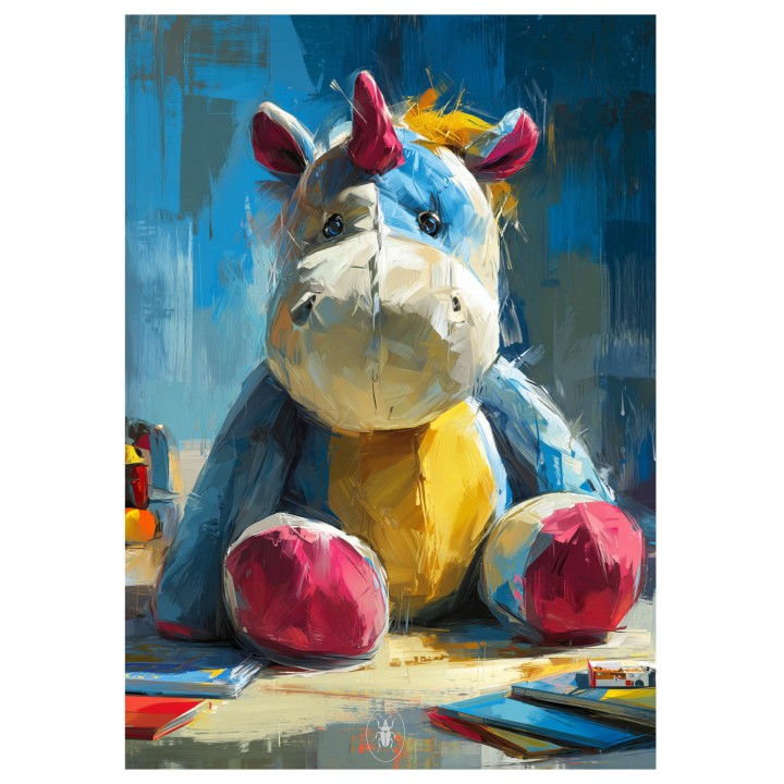 Affiche Licorne - dématérialisée