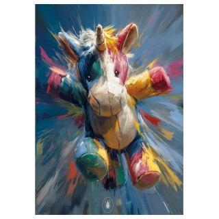 Affiche Licorne - dématérialisée