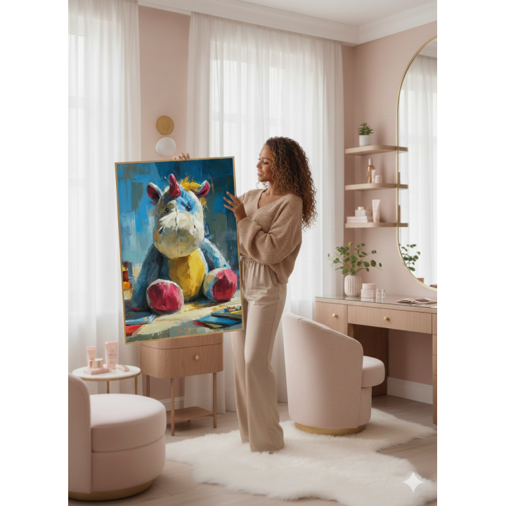 Affiche Licorne - dématérialisée