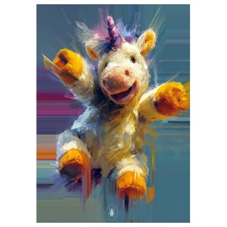 Affiche Licorne - dématérialisée