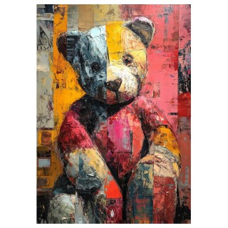Affiche Ours Doudou - dématérialisée