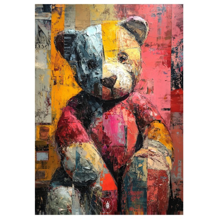 Affiche Ours Doudou - dématérialisée