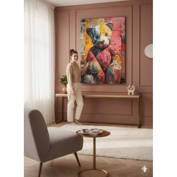 Affiche Ours Doudou - dématérialisée