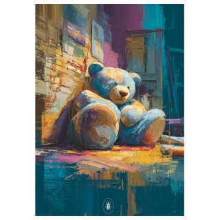 Affiche Ours Doudou - dématérialisée