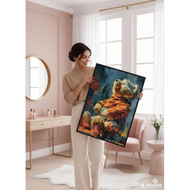 Affiche Ours Doudou - dématérialisée
