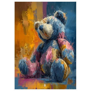 Affiche Ours Doudou - dématérialisée