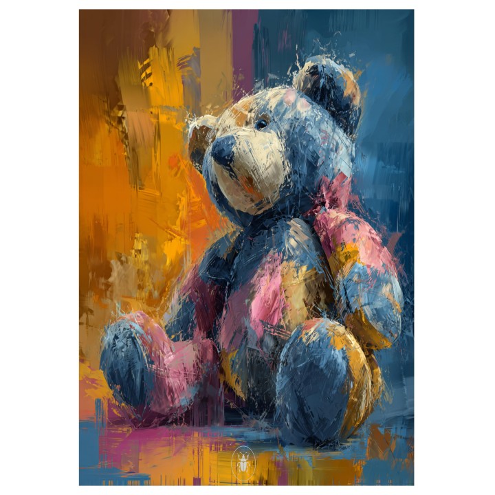 Affiche Ours Doudou - dématérialisée