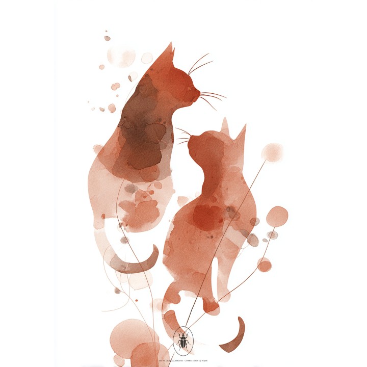 Affiche Duo de Sienne - dématérialisée
